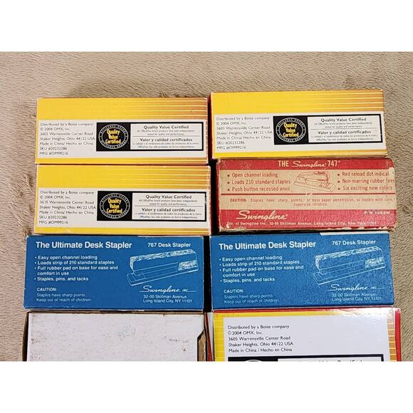 Standard Staples 50,000 Swingline OfficeMax Stanley Office Stapler Vintage - Picture 9 of 10